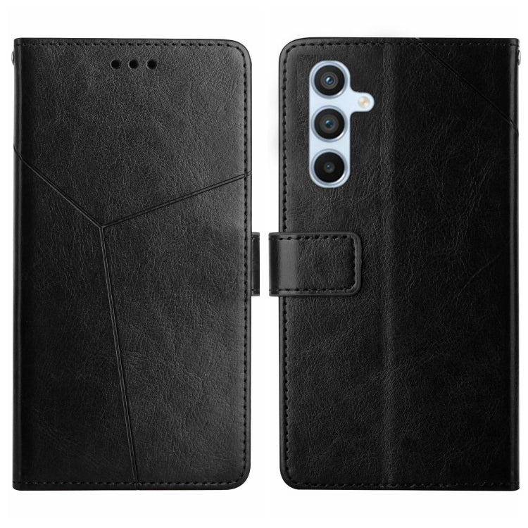 HT01 Y-shaped Pattern Flip Leather Phone Case, For Google Pixel 7A, For Samsung Galaxy M14 5G