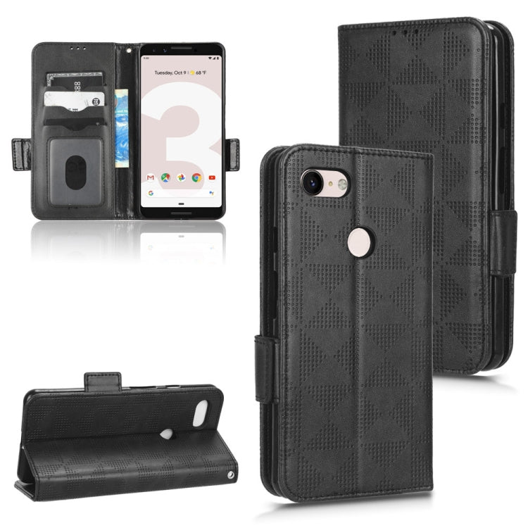 Symmetrical Triangle Leather Phone Case, For Infinix Hot 12i, For Google Pixel 3 Lite / 3a, For Google Pixel 3 Lite XL / 3a XL, For Google Pixel 3 XL, For Google Pixel 3, For Google Pixel 4 XL, For Google Pixel 4a 4G, For Google Pixel 4a 5G            ...