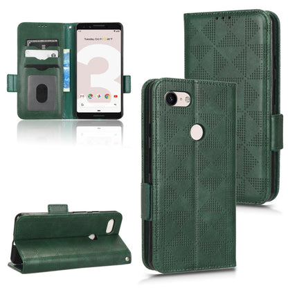 Symmetrical Triangle Leather Phone Case, For Infinix Hot 12i, For Google Pixel 3 Lite / 3a, For Google Pixel 3 Lite XL / 3a XL, For Google Pixel 3 XL, For Google Pixel 3, For Google Pixel 4 XL, For Google Pixel 4a 4G, For Google Pixel 4a 5G            ...