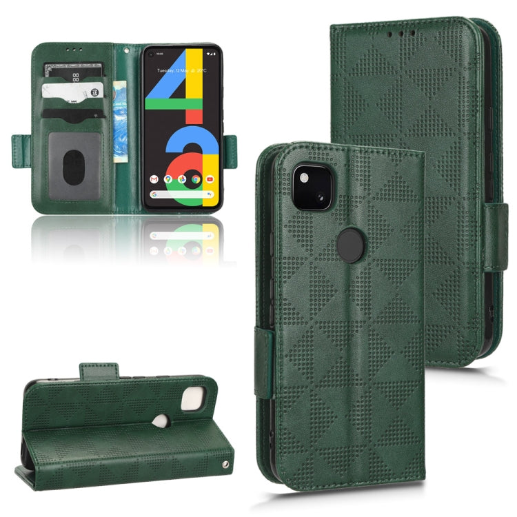 Symmetrical Triangle Leather Phone Case, For Infinix Hot 12i, For Google Pixel 3 Lite / 3a, For Google Pixel 3 Lite XL / 3a XL, For Google Pixel 3 XL, For Google Pixel 3, For Google Pixel 4 XL, For Google Pixel 4a 4G, For Google Pixel 4a 5G            ...