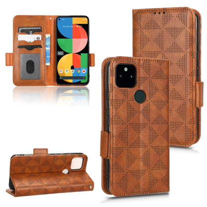 Symmetrical Triangle Leather Phone Case, For Infinix Hot 12i, For Google Pixel 3 Lite / 3a, For Google Pixel 3 Lite XL / 3a XL, For Google Pixel 3 XL, For Google Pixel 3, For Google Pixel 4 XL, For Google Pixel 4a 4G, For Google Pixel 4a 5G            ...