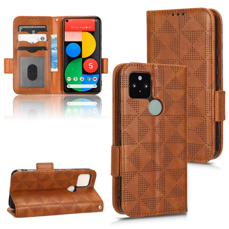 Symmetrical Triangle Leather Phone Case, For Infinix Hot 12i, For Google Pixel 3 Lite / 3a, For Google Pixel 3 Lite XL / 3a XL, For Google Pixel 3 XL, For Google Pixel 3, For Google Pixel 4 XL, For Google Pixel 4a 4G, For Google Pixel 4a 5G            ...