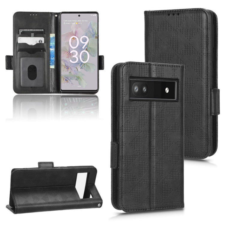 Symmetrical Triangle Leather Phone Case, For Infinix Hot 12i, For Google Pixel 3 Lite / 3a, For Google Pixel 3 Lite XL / 3a XL, For Google Pixel 3 XL, For Google Pixel 3, For Google Pixel 4 XL, For Google Pixel 4a 4G, For Google Pixel 4a 5G            ...