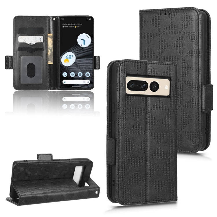 Symmetrical Triangle Leather Phone Case, For Infinix Hot 12i, For Google Pixel 3 Lite / 3a, For Google Pixel 3 Lite XL / 3a XL, For Google Pixel 3 XL, For Google Pixel 3, For Google Pixel 4 XL, For Google Pixel 4a 4G, For Google Pixel 4a 5G            ...