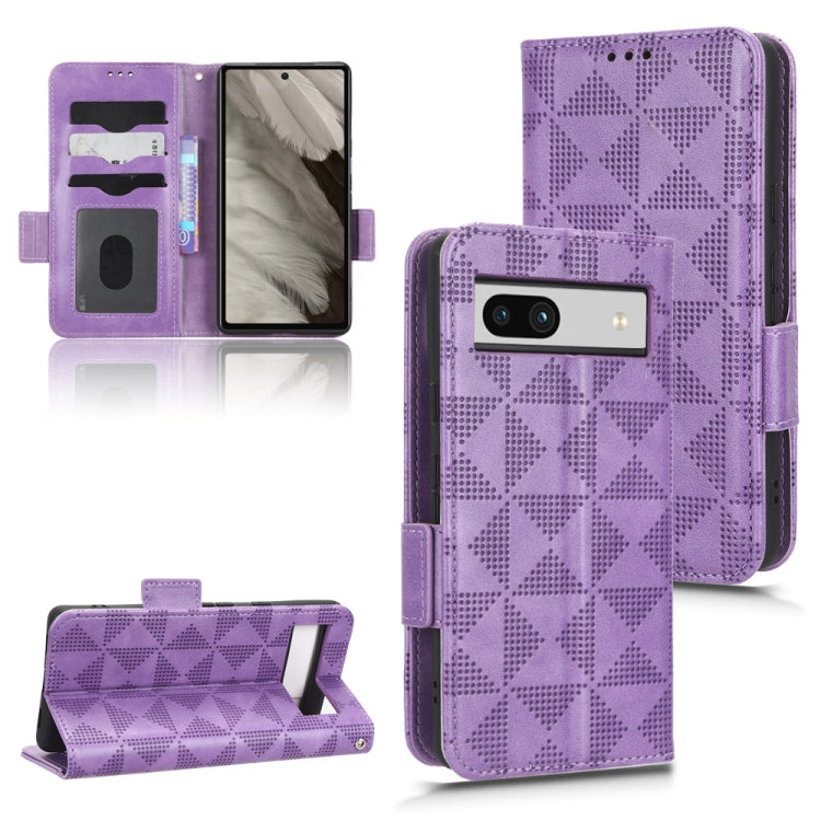 Symmetrical Triangle Leather Phone Case, For Infinix Hot 12i, For Google Pixel 3 Lite / 3a, For Google Pixel 3 Lite XL / 3a XL, For Google Pixel 3 XL, For Google Pixel 3, For Google Pixel 4 XL, For Google Pixel 4a 4G, For Google Pixel 4a 5G            ...