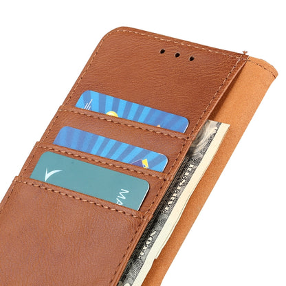 KHAZNEH Cowhide Texture Horizontal Flip Leather Phone Case, For Google Pixel 7a, For Xiaomi Redmi Note 12 4G Global