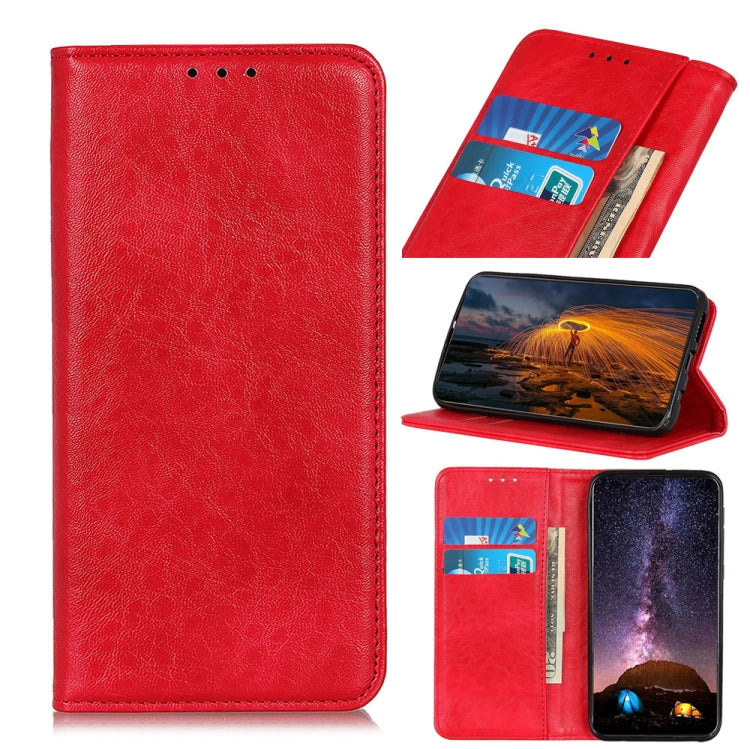 Magnetic Crazy Horse Texture Leather Phone Case, For Google Pixel 7a, For Xiaomi Redmi Note 12 4G Global