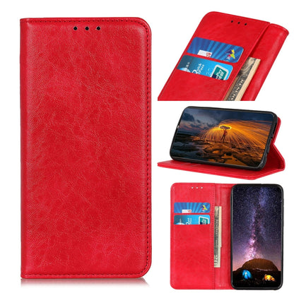 Magnetic Crazy Horse Texture Leather Phone Case, For Google Pixel 7a, For Xiaomi Redmi Note 12 4G Global