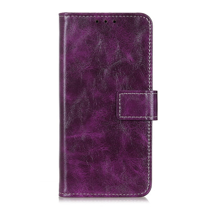 Retro Crazy Horse Texture Horizontal Flip Leather Phone Case, For Google Pixel 7a, For Xiaomi Redmi Note 12 4G Global
