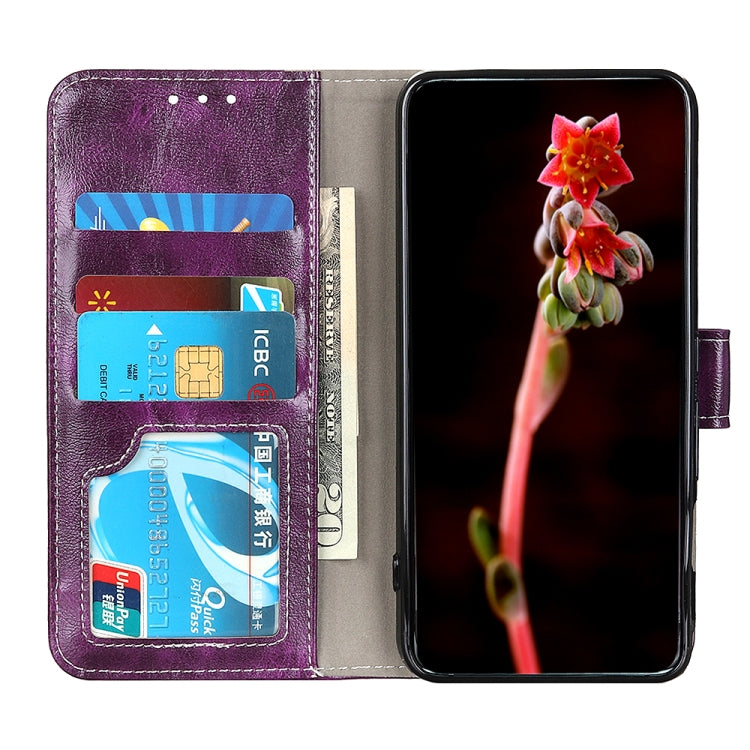 Retro Crazy Horse Texture Horizontal Flip Leather Phone Case, For Google Pixel 7a, For Xiaomi Redmi Note 12 4G Global