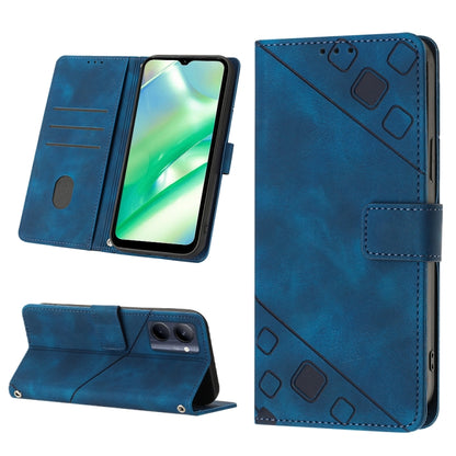 Skin-feel Embossed Leather Phone Case, For OPPO Reno6 5G, For OPPO A9 2020 / A5 2020 / A11X, For OPPO A16 / A54S, For OPPO A16K, For OPPO A57 5G 2022 / Realme V23 / Narzo 50 5G / A77 5G / K10 5G Global / A57 4G / V23i, For OPPO A57E 5G, For OPPO A58 5G...