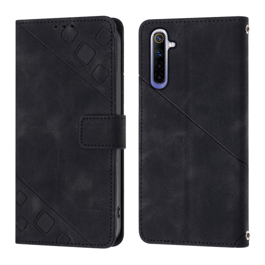 Skin-feel Embossed Leather Phone Case, For Realme 6, For Realme 6 Pro, For OPPO Reno5 A, For OPPO Reno9 Pro+, For OPPO Reno4, For OPPO Reno5 4G / Reno5 5G, For OPPO Reno6 4G, For OPPO Reno8 T 5G/A1 Pro 5G Global, For OPPO Reno9 5G／Reno9 Pro 5G         ...