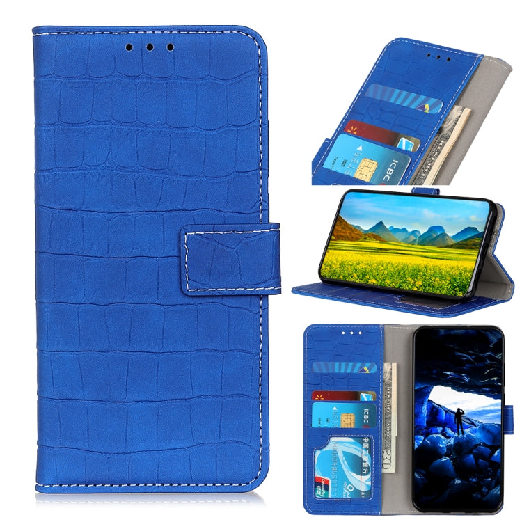 Magnetic Crocodile Texture Leather Phone Case, For Google Pixel 7a, For Xiaomi Redmi Note 12 4G Global