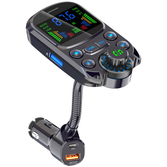 Émetteur FM Bluetooth 5.3 de voiture avec écran couleur BC86, lecteur MP3, BC86