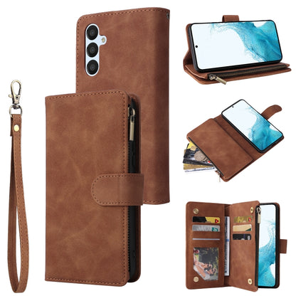 Multifunctional Multi-Card Wallet Phone Leather Case, For Samsung Galaxy A34 5G, For Samsung Galaxy A54 5G, For Xiaomi Redmi Note 12 5G, For Xiaomi Redmi Note 12 Pro 5G, For Xiaomi Redmi Note 12 Pro+ 5G, For Xiaomi 12T / 12T Pro, For Google Pixel 7A
