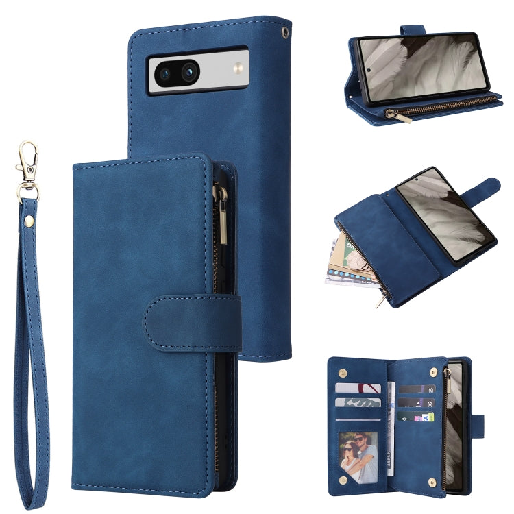 Multifunctional Multi-Card Wallet Phone Leather Case, For Samsung Galaxy A34 5G, For Samsung Galaxy A54 5G, For Xiaomi Redmi Note 12 5G, For Xiaomi Redmi Note 12 Pro 5G, For Xiaomi Redmi Note 12 Pro+ 5G, For Xiaomi 12T / 12T Pro, For Google Pixel 7A