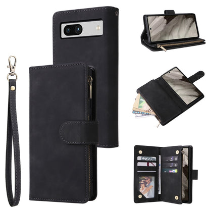 Multifunctional Multi-Card Wallet Phone Leather Case, For Samsung Galaxy A34 5G, For Samsung Galaxy A54 5G, For Xiaomi Redmi Note 12 5G, For Xiaomi Redmi Note 12 Pro 5G, For Xiaomi Redmi Note 12 Pro+ 5G, For Xiaomi 12T / 12T Pro, For Google Pixel 7A
