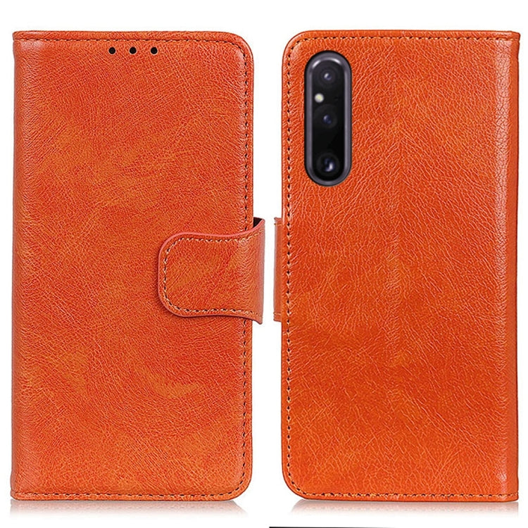 Nappa Texture Leather Phone Case, For Sony Xperia 1 V, For Sony Xperia 10 V, For Google Pixel 7a, For Xiaomi Redmi Note 12 4G Global