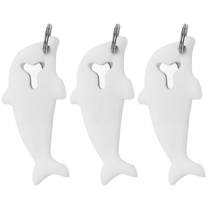 3pcs 2 in 1 Phone Tablet Card Removal Needle Dolphin Shape Card Opening Needle Cover