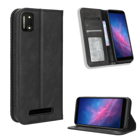 Magnetic Buckle Retro Texture Leather Phone Case, For Cloud Mobile Stratus C7, For Itel A60, For Itel P40, For Itel S18 S663L, For Motorola Moto G13 / G23 4G, For Motorola Moto G53 5G, For Motorola Moto G73 5G, For OPPO Find N2, For Realme C55 4G      ...