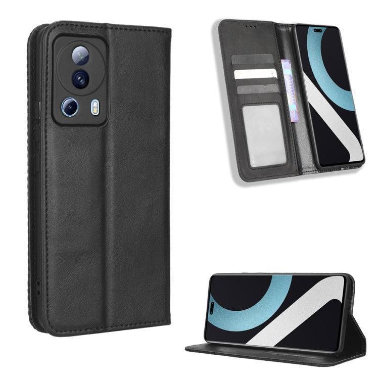 Magnetic Buckle Retro Texture Leather Phone Case, For Samsung Galaxy M13 4G / M23 5G, For Xiaomi 13 Lite / Civi 2 5G, For OnePlus 11R / Ace 2, For OnePlus Ace 2V, For Umidigi A13 Pro 5G, For ZTE Blade A32, For ZTE Blade V40 Design