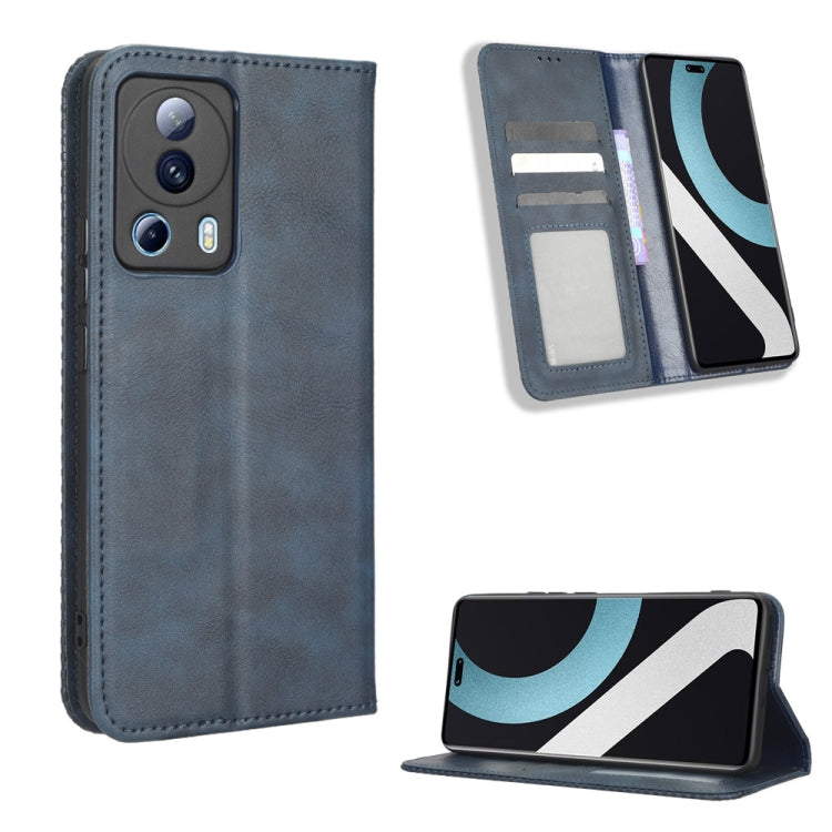 Magnetic Buckle Retro Texture Leather Phone Case, For Samsung Galaxy M13 4G / M23 5G, For Xiaomi 13 Lite / Civi 2 5G, For OnePlus 11R / Ace 2, For OnePlus Ace 2V, For Umidigi A13 Pro 5G, For ZTE Blade A32, For ZTE Blade V40 Design
