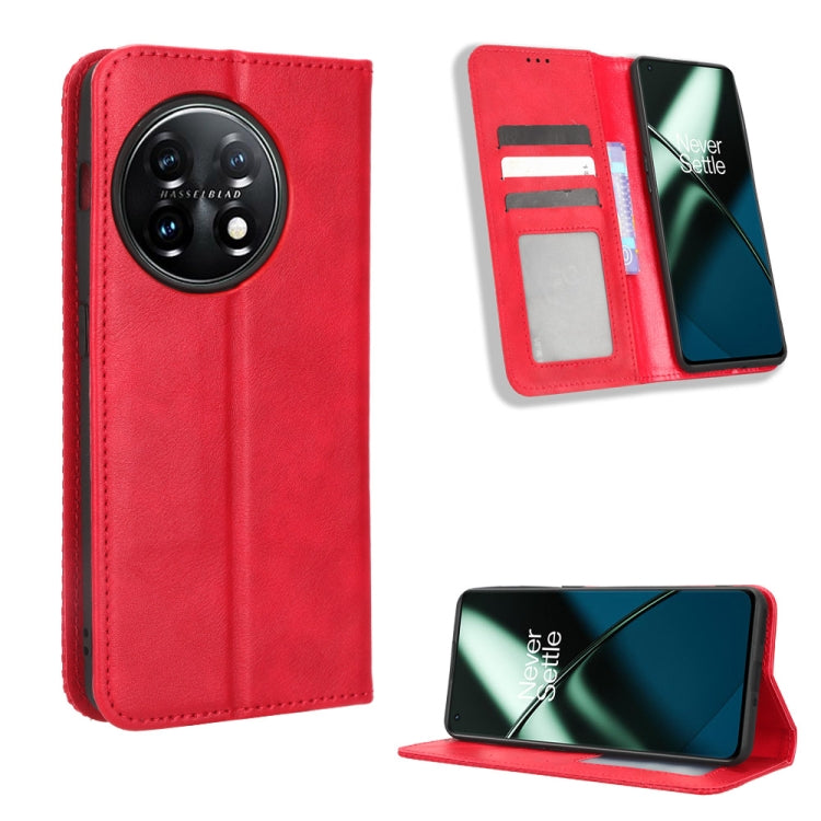 Magnetic Buckle Retro Texture Leather Phone Case, For Samsung Galaxy M13 4G / M23 5G, For Xiaomi 13 Lite / Civi 2 5G, For OnePlus 11R / Ace 2, For OnePlus Ace 2V, For Umidigi A13 Pro 5G, For ZTE Blade A32, For ZTE Blade V40 Design