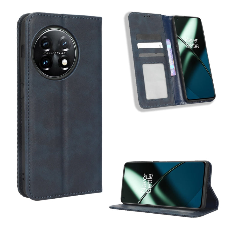 Magnetic Buckle Retro Texture Leather Phone Case, For Samsung Galaxy M13 4G / M23 5G, For Xiaomi 13 Lite / Civi 2 5G, For OnePlus 11R / Ace 2, For OnePlus Ace 2V, For Umidigi A13 Pro 5G, For ZTE Blade A32, For ZTE Blade V40 Design