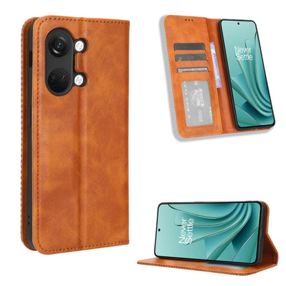 Magnetic Buckle Retro Texture Leather Phone Case, For Samsung Galaxy M13 4G / M23 5G, For Xiaomi 13 Lite / Civi 2 5G, For OnePlus 11R / Ace 2, For OnePlus Ace 2V, For Umidigi A13 Pro 5G, For ZTE Blade A32, For ZTE Blade V40 Design