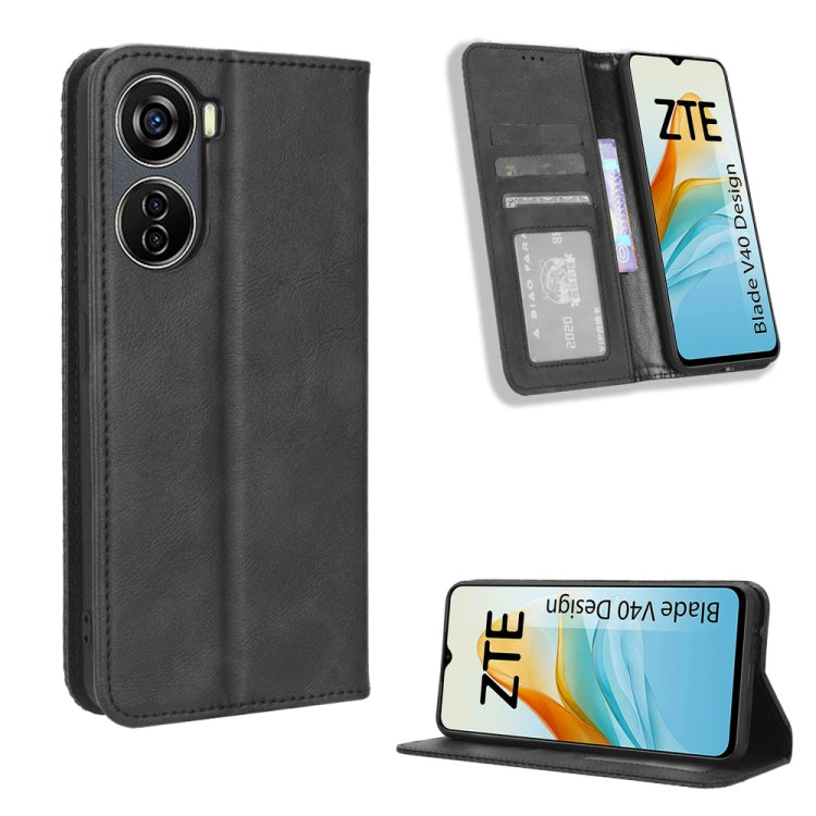Magnetic Buckle Retro Texture Leather Phone Case, For Samsung Galaxy M13 4G / M23 5G, For Xiaomi 13 Lite / Civi 2 5G, For OnePlus 11R / Ace 2, For OnePlus Ace 2V, For Umidigi A13 Pro 5G, For ZTE Blade A32, For ZTE Blade V40 Design