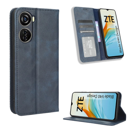 Magnetic Buckle Retro Texture Leather Phone Case, For Samsung Galaxy M13 4G / M23 5G, For Xiaomi 13 Lite / Civi 2 5G, For OnePlus 11R / Ace 2, For OnePlus Ace 2V, For Umidigi A13 Pro 5G, For ZTE Blade A32, For ZTE Blade V40 Design