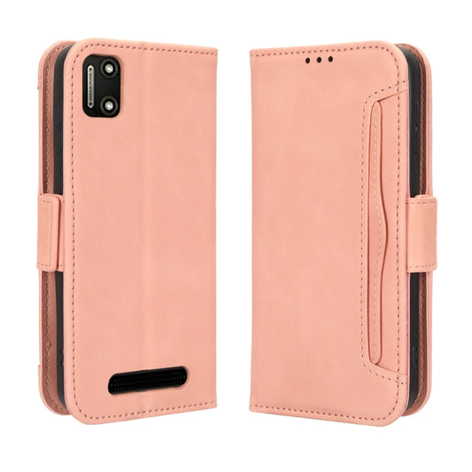 Skin Feel Calf Texture Card Slots Leather Phone Case, For Cloud Mobile Stratus C7, For Itel A60, For Itel P40, For Itel S18 S663L, For Motorola Moto G13 / G23 4G, For Motorola Moto G53 5G, For Motorola Moto G73 5G, For OPPO Find N2 Flip, For OPPO Find ...