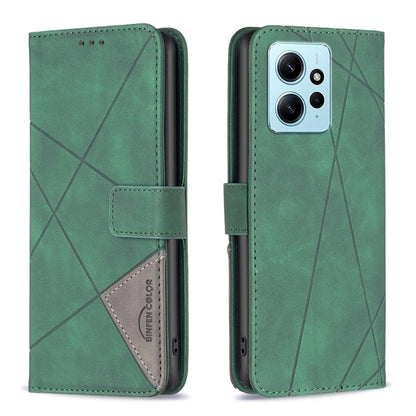 Magnetic Buckle Rhombus Texture Leather Phone Case, For OPPO Find X6 5G, For OPPO Find X6 Pro 5G, For Realme C55, For Xiaomi Redmi Note 12 4G Global, For Samsung Galaxy A24 4G, For Samsung Galaxy M14 5G, For Nokia G22
