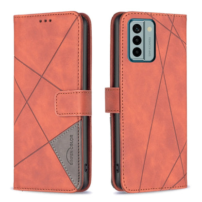 Magnetic Buckle Rhombus Texture Leather Phone Case, For OPPO Find X6 5G, For OPPO Find X6 Pro 5G, For Realme C55, For Xiaomi Redmi Note 12 4G Global, For Samsung Galaxy A24 4G, For Samsung Galaxy M14 5G, For Nokia G22