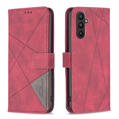 Magnetic Buckle Rhombus Texture Leather Phone Case, For OPPO Find X6 5G, For OPPO Find X6 Pro 5G, For Realme C55, For Xiaomi Redmi Note 12 4G Global, For Samsung Galaxy A24 4G, For Samsung Galaxy M14 5G, For Nokia G22