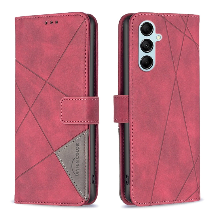 Magnetic Buckle Rhombus Texture Leather Phone Case, For OPPO Find X6 5G, For OPPO Find X6 Pro 5G, For Realme C55, For Xiaomi Redmi Note 12 4G Global, For Samsung Galaxy A24 4G, For Samsung Galaxy M14 5G, For Nokia G22
