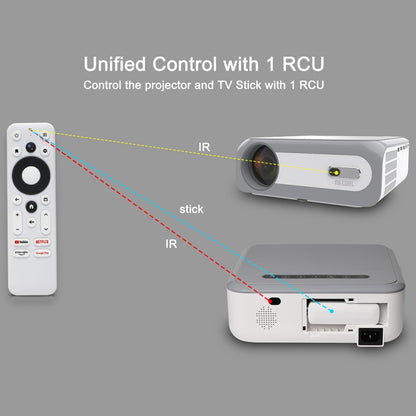 KP1 1920x1080P 700ANSI Lumens Portable Mini LCD Smart Projector, KP1