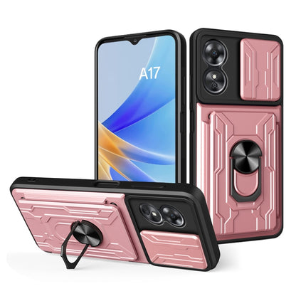Sliding Camshield TPU+PC Phone Case with Card Slot, For Motorola Edge 30 Ultra 5G, For OPPO A17 4G, For Realme 10 4G, For Samsung Galaxy A14 5G / 4G