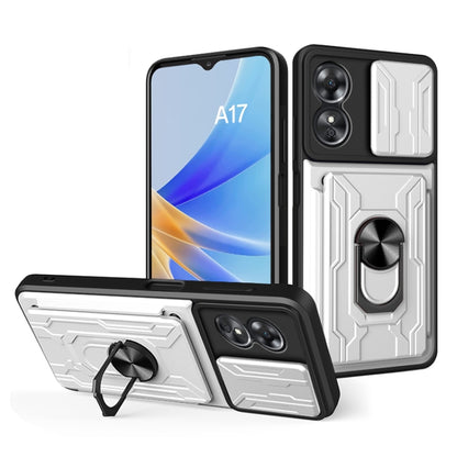 Sliding Camshield TPU+PC Phone Case with Card Slot, For Motorola Edge 30 Ultra 5G, For OPPO A17 4G, For Realme 10 4G, For Samsung Galaxy A14 5G / 4G