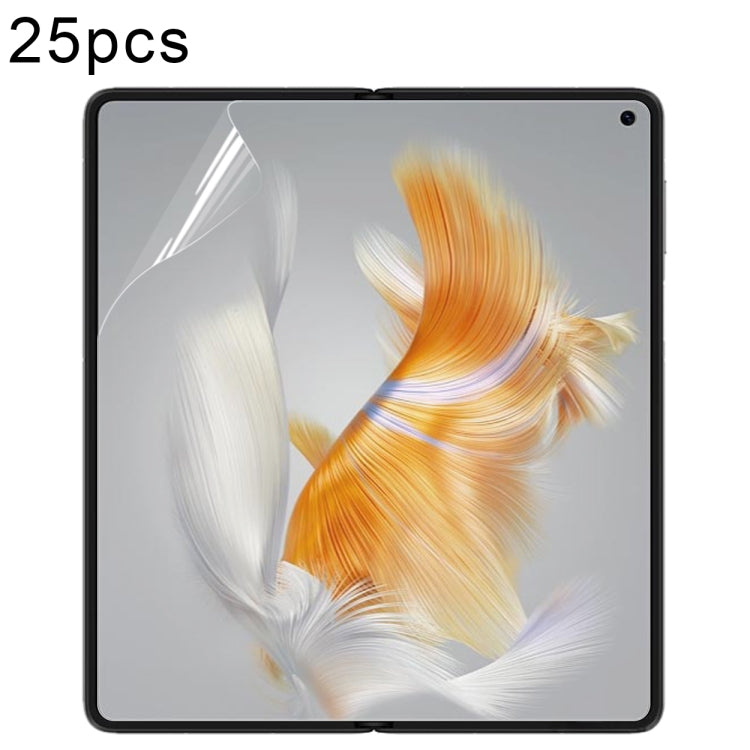 For Huawei Mate X5 / X3 25pcs Full Screen Protector Explosion-proof Big Screen Hydrogel Film, For Tecno Phantom V Fold Big Screen (25pcs), For Huawei Mate X5 / X3 Big Screen (25 PCS)