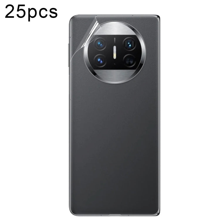 For Huawei Mate X5 / X3 25pcs Full Screen Protector Explosion-proof Back Screen Hydrogel Film, For Tecno Phantom V Fold Back Screen (25pcs), For Huawei Mate X5 / X3 Back Screen (25 PCS)