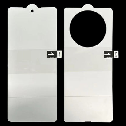 For Huawei Mate X5 / X3 Full Screen Protector Explosion-proof Front + Back Screen Hydrogel Film, For Tecno Phantom V Fold Front + Back Screen, For Huawei Mate X5 / X3 Front + Back