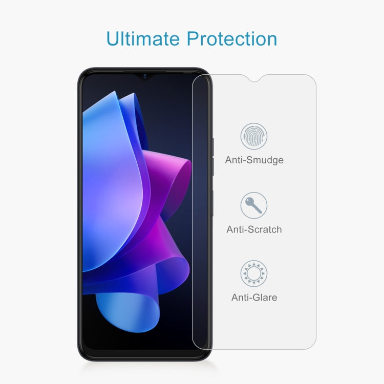 10pcs 0.26mm 9H 2.5D Tempered Glass Film, For Tecno Spark 10 (10 PCS), For Tecno Spark 10 5G (10 PCS), For Tecno Spark 10C (10 PCS)
