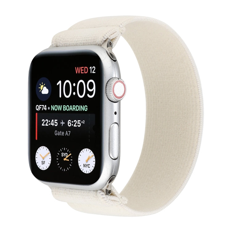 Elastic Nylon Braid Watch Band, For Apple Watch Series 8&7 45mm, For Apple Watch Series 8&7 41mm