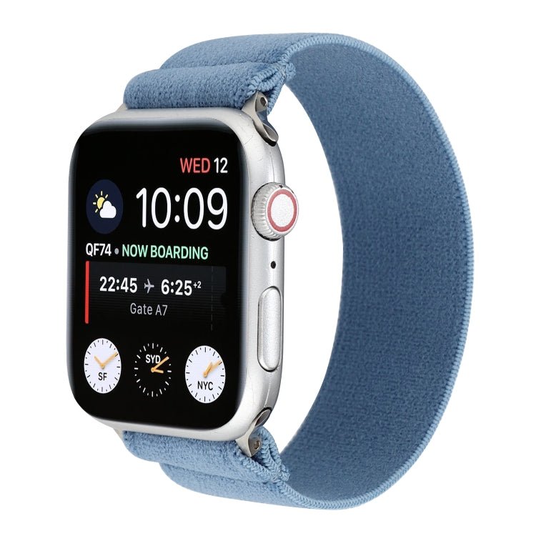 Elastic Nylon Braid Watch Band, For Apple Watch Series 8&7 45mm, For Apple Watch Series 8&7 41mm