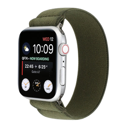 Elastic Nylon Braid Watch Band, For Apple Watch Series 8&7 45mm, For Apple Watch Series 8&7 41mm