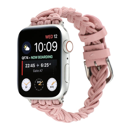 Single Elastic Nylon Braid Watch Band, For Apple Watch Series 8&7 45mm, For Apple Watch Series 8&7 41mm