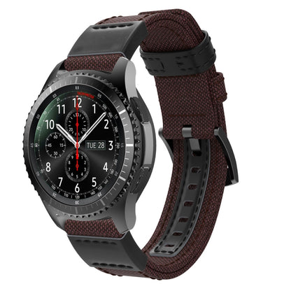 Universal Nylon Leather Watch Band, 20mm, 22mm