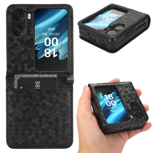 Honeycomb Dot Texture Leather Phone Case, For OPPO Find N2 Flip, For OPPO Find N2, For Realme C55 4G, For Realme V30 / V30T 5G, For TCL 403, For vivo V27e / S16e, For Nokia G22 4G, For Samsung Galaxy A24 4G, For Xiaomi Redmi Note 12 4G Global