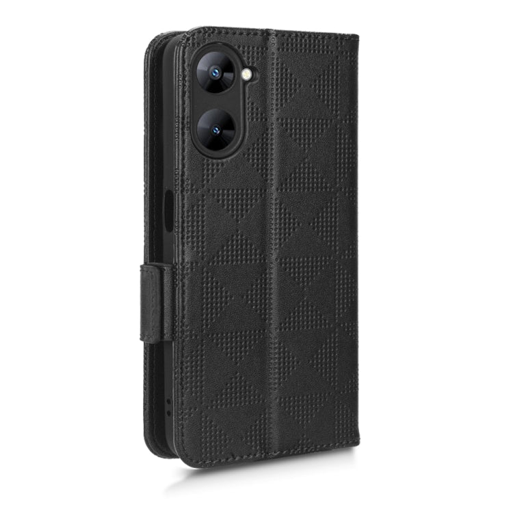 Symmetrical Triangle Leather Phone Case, For Realme V30 / V30T 5G, For Nokia G22 4G, For Xiaomi Redmi Note 12 4G Global